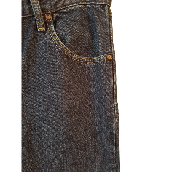 Wrangler Jeans Denim Blue Men's Size 32/33 Inseam 30 in - Picture 5 of 7
